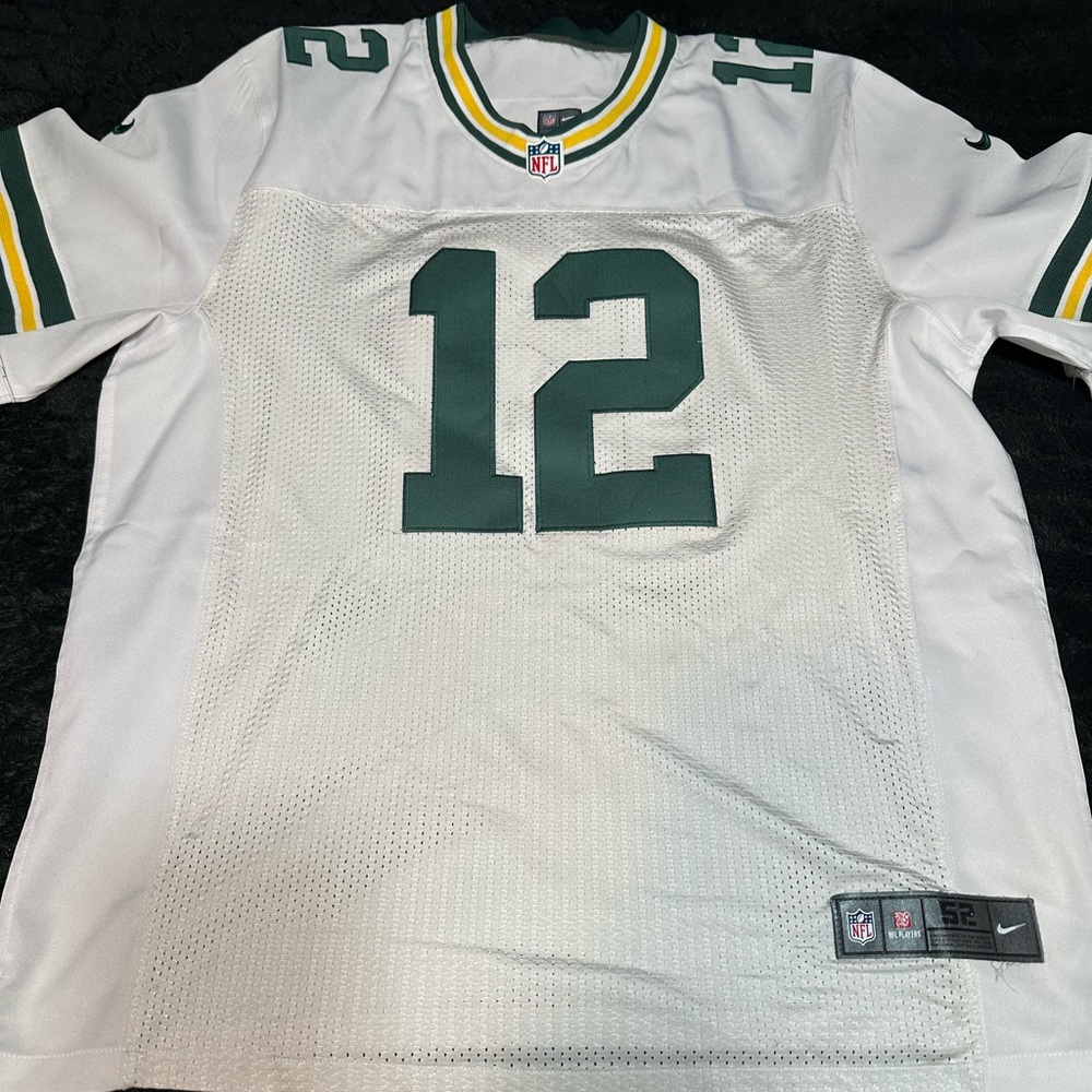 Aaron Rodgers Green Bay Packers Nike Authentic Jersey 52 XL